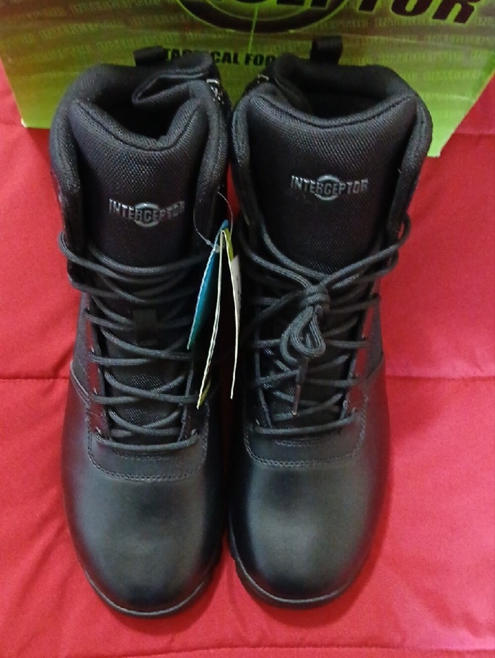 Interceptor Men's 10 Jarret 8" Soft Toe Tactical Boots - Picture 11 of 16